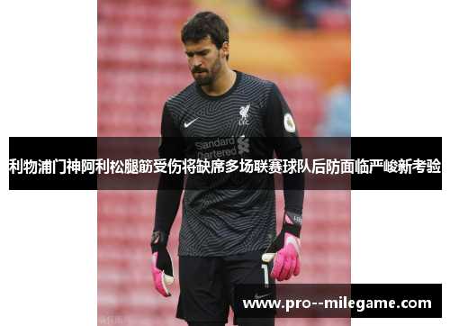 利物浦门神阿利松腿筋受伤将缺席多场联赛球队后防面临严峻新考验 利物浦门神阿利松腿筋受伤将缺席多场联赛球队后防面临严峻新考验